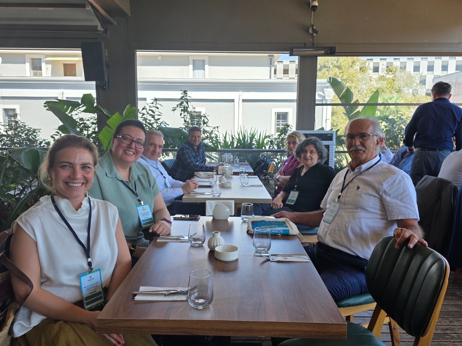 Lunch with colleagues and speakers